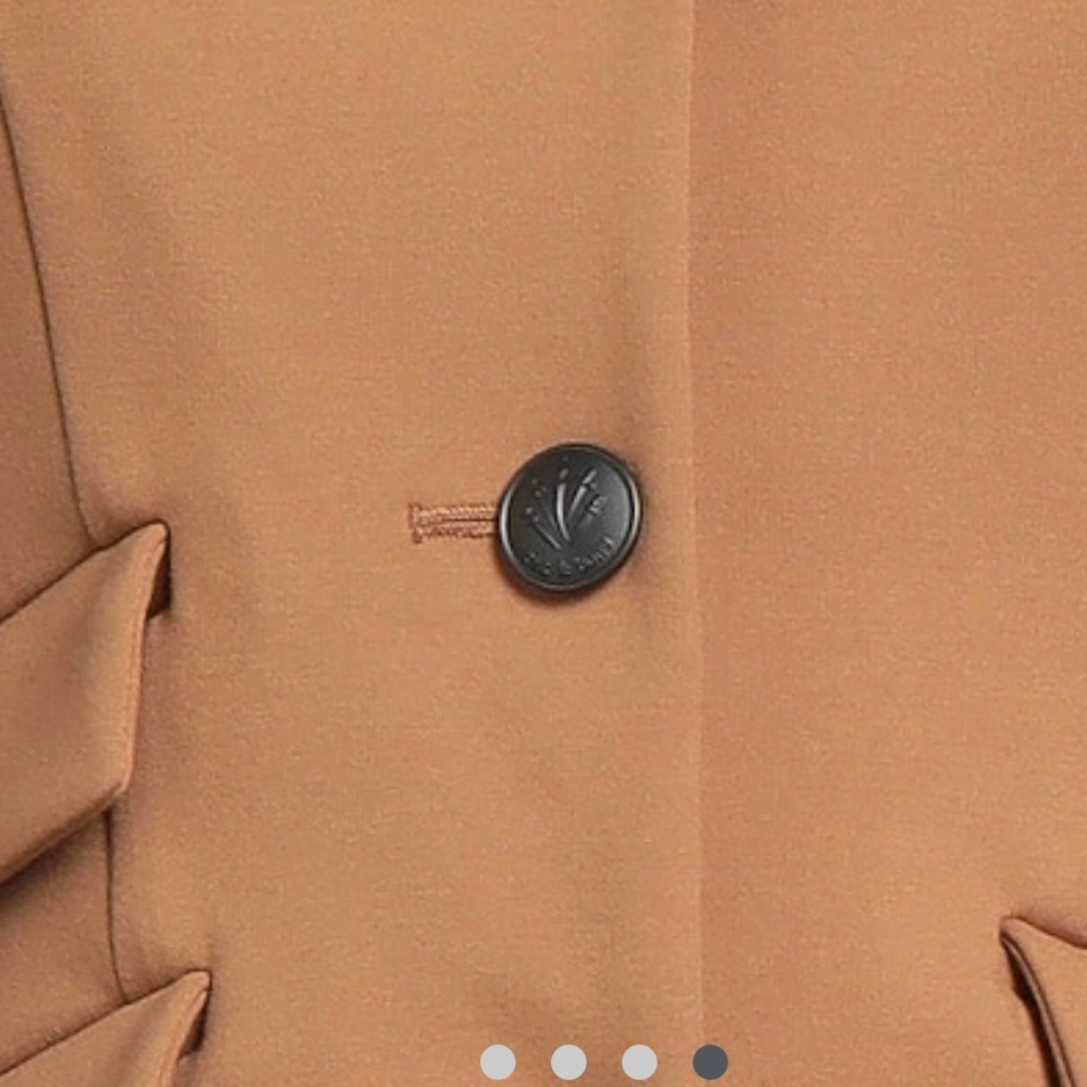 RAG & BONE NWT Tan Button-Up Tailored Jacket Size 6🌸 - Picture 13 of 13